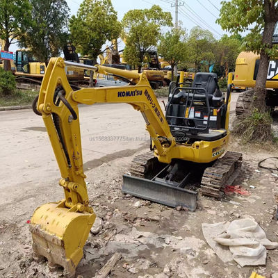 Komatsu PC18MR Mini Escavatore usato Escavatore idraulico Crawler 1865 KG Peso della macchina