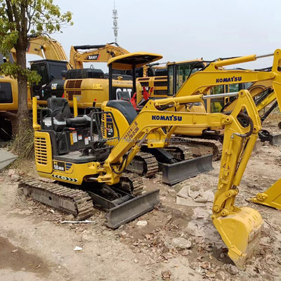 Komatsu PC18MR Mini Escavatore usato Escavatore idraulico Crawler 1865 KG Peso della macchina
