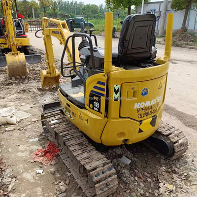 Komatsu PC18MR Mini Escavatore usato Escavatore idraulico Crawler 1865 KG Peso della macchina