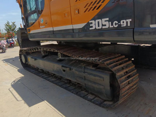 Escavatore da 30 tonnellate 305 Crawler con 0-2000 ore di lavoro in Corea Hyundai usato 305LC-9T