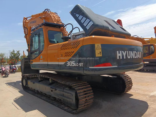 Escavatore da 30 tonnellate 305 Crawler con 0-2000 ore di lavoro in Corea Hyundai usato 305LC-9T