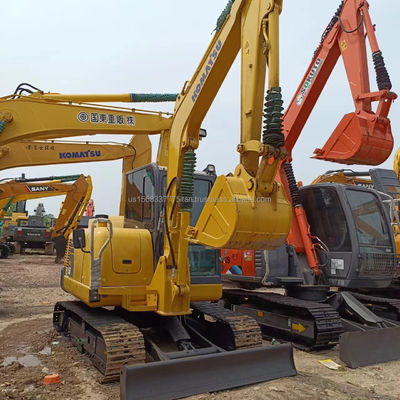 Basso orario di lavoro Komatsu PC56-7 Escavatore di seconda mano per la costruzione a prezzi accessibili