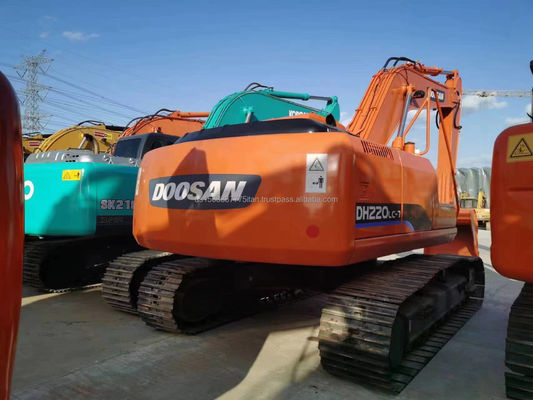 Motore 98kw Doosan DH220 22Ton Used Excavator Multi Function Machine per il commercio al dettaglio presso Great