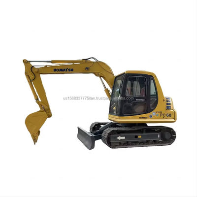 6TON Komatsu PC60 usato scavatore per le vostre esigenze di attrezzature pesanti