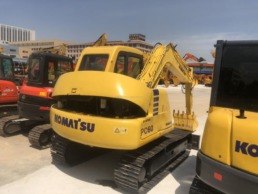 6TON Komatsu PC60 usato scavatore per le vostre esigenze di attrezzature pesanti