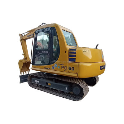 Buona condizione Komatsu PC60 Used Excavator Crawler 40kw e Low Working Hours 0-2000