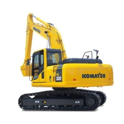 Escavatore Komatsu PC220 da 22 tonnellate con pompa idraulica originale e capacità di secchi da 1,2 M3