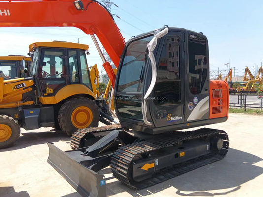Escavatore usato Hitachi ZX70 con 0-2000 ore di lavoro e pompa idraulica originale