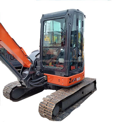 Hitachi ZX50u mini escavatore da 5 tonnellate con pompa idraulica originale e 0-2000 ore di lavoro