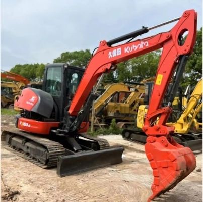 Peso operativo di 7 tonnellate Escavatore KUBOTA con cilindro idraulico originale