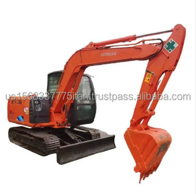 Escavatore usato Hitachi ZX60 con valvola idraulica originale e 7000 kg di peso della macchina