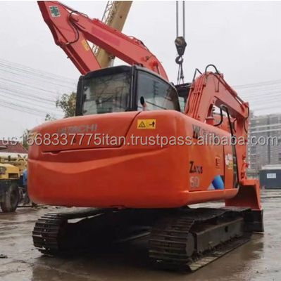 Escavatore usato Hitachi ZX60 con valvola idraulica originale e 7000 kg di peso della macchina