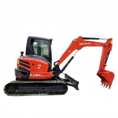 6TON KUBOTA KX165 Escavatore con pompa idraulica originale e peso della macchina 7000 KG