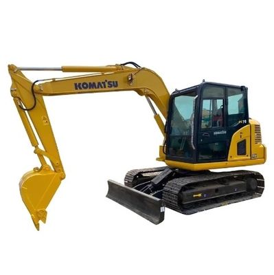 Escavatore Komatsu PC70 con cilindro idraulico originale e peso della macchina di 7000 KG