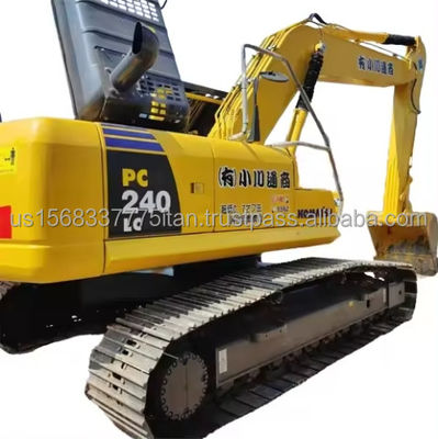 Escavatori Komatsu originali a cilindro idraulico usati per l'anno 2023 PC240 24TON