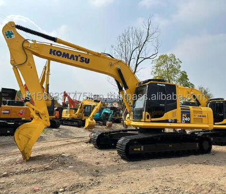 Escavatori Komatsu originali a cilindro idraulico usati per l'anno 2023 PC240 24TON