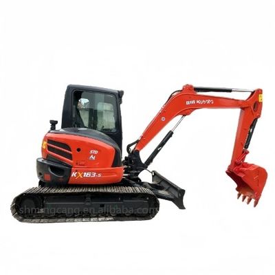 Original cilindro idraulico da 6 tonnellate Kubota mini escavatore KX163 con 0-2000 ore di lavoro