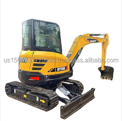 Mini Sany SY35U Mini Digger con pompa idraulica originale e motore ISUZU