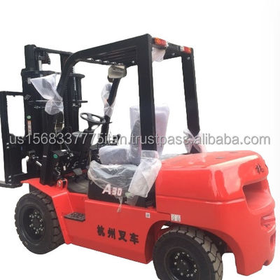 Hangcha A30 3 tonnellate motore a forchetta diesel con motore da 45 kW e in ottime condizioni da Hangzhou