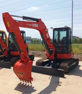 Fornitura 5.5 TON Kubota u55 escavatore Ore di lavoro ridotte 0-2000 Mini escavatore usato