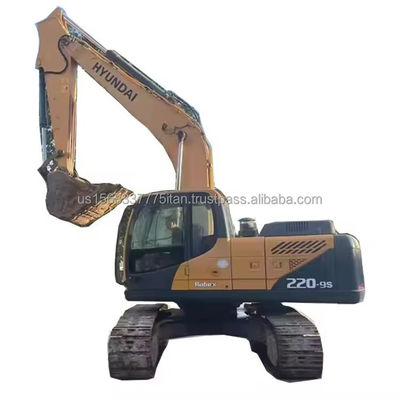 Hyundai 220 Modello di escavatore a trascinatore pompa idraulica originale 21900 KG Peso della macchina