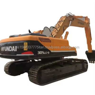 30 tonnellate di Hyundai 305LC-9T usata, escavatore a trascinatore dalla Corea, pompa idraulica originale