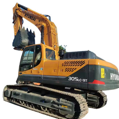 Escavatore 305LC-9T Modello 30ton 305 Crawler dalla Corea con motore Hyundai e 198kw