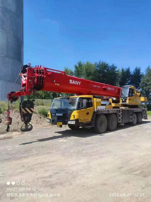 Granate SANY da 80 tonnellate utilizzate e prestazioni eccellenti per progetti di costruzione