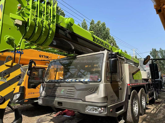 Macchina da costruzione utilizzata ZOOMLION gru da 80 tonnellate con altezza di sollevamento massima di 4,5 m