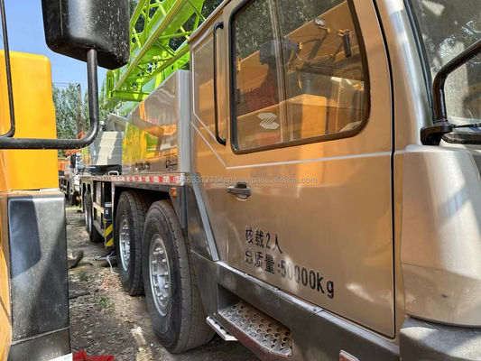 Macchina da costruzione utilizzata ZOOMLION gru da 80 tonnellate con altezza di sollevamento massima di 4,5 m