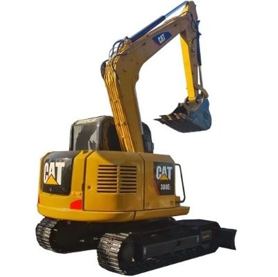 Escavatore da 8 tonnellate CAT 308 dal Giappone, a basso impiego e a prezzi accessibili, peso operativo di 3,5 tonnellate