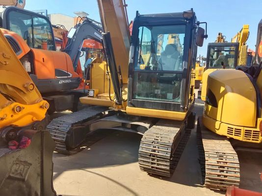 Escavatore da 8 tonnellate CAT 308 dal Giappone, a basso impiego e a prezzi accessibili, peso operativo di 3,5 tonnellate