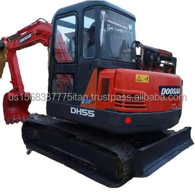 Macchina idraulica per la costruzione di seconda mano DOOSAN DH55 escavatore con buone prestazioni