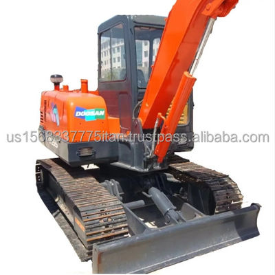 Orari bassi 2016 Doosan escavatore 5.5TON DH55 per la costruzione a prezzi accessibili dalla Corea