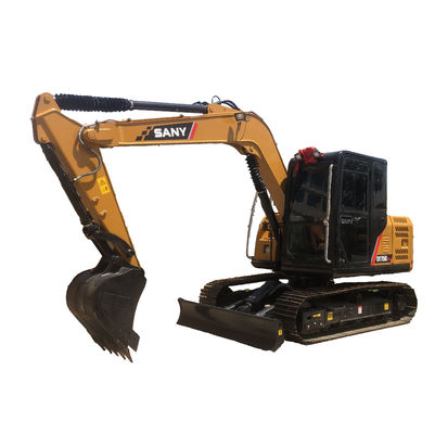 Sany SY75C Pro eccellente prestazioni di lavoro utilizzato escavatore a 7TON peso operativo