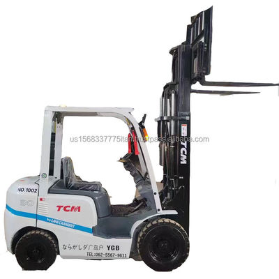3000 kg Peso TCM 30 carrello elevatore utilizzato per i negozi di materiali da costruzione Ottima prestazione