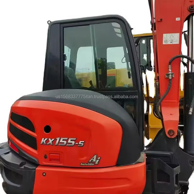 KUBOTA KX155 Escavatore con pompa idraulica originale e 0,22 Capacità di secchio