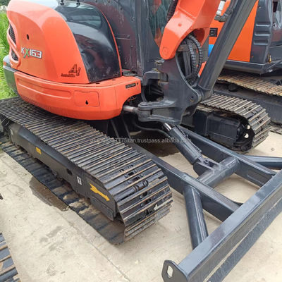 Escavatore KUBOTA KX163 usato con valvola idraulica originale e peso operativo di 6 TON