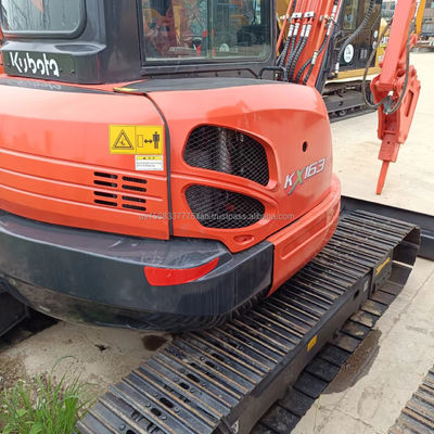 35.5 tonnellate di valvola idraulica originale usata KUBOTA KX163 escavatore con ottime prestazioni