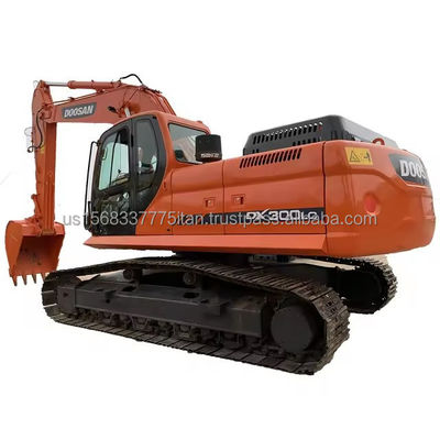 Escavatori DOOSAN DX300 usati con capacità di 30 tonnellate e cilindro idraulico originale