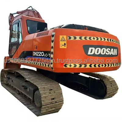 Doosan DH220-7 escavatore usato e in buone condizioni con valvola idraulica originale