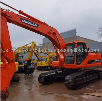Original cilindro idraulico Doosan DH220 con grande e multi-funzione usato escavatore