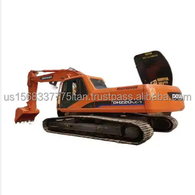 Escavatore da 20 tonnellate Doosan DH220 con capacità di 0,5 m3 e caratteristiche attive