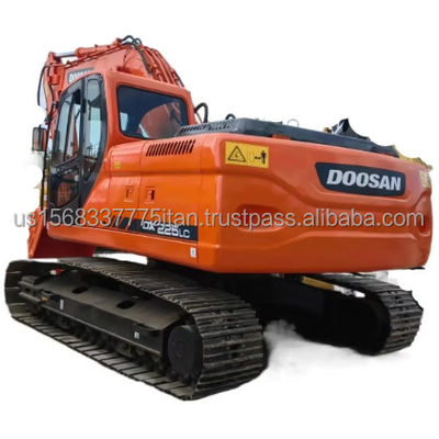 22.5 tonnellate di peso di escavazione utilizzato Doosan Dx225 escavatore per le vostre esigenze di costruzione
