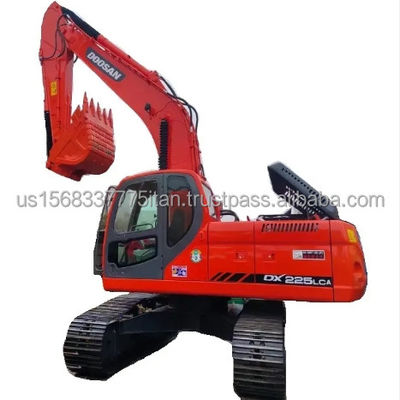 Escavatori Doosan DX225 DH225 esportati con orario di lavoro ridotto e peso di esercizio elevato