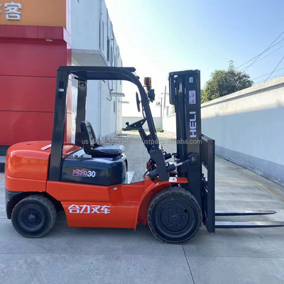 HILI AC20 carrello elevatore diesel elettrico usato con altezza minima di sollevamento 4.5