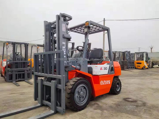 Potente carrello elevatore Heli K30 con macchine usate e opzioni elettriche diesel