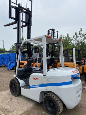 Grande prestazione Usato carrello elevatore TCM 30 con motore diesel e 1000MM lunghezza della forcella