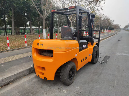 In ottime condizioni 5000 kg Hangzhou R50 carrello elevatore usato per negozi di materiali da costruzione