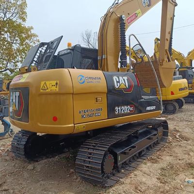 Cat312D2GC Excavatore Caterpillar usato 12 tonnellate Macchine medie per il movimento della terra Anno 2016